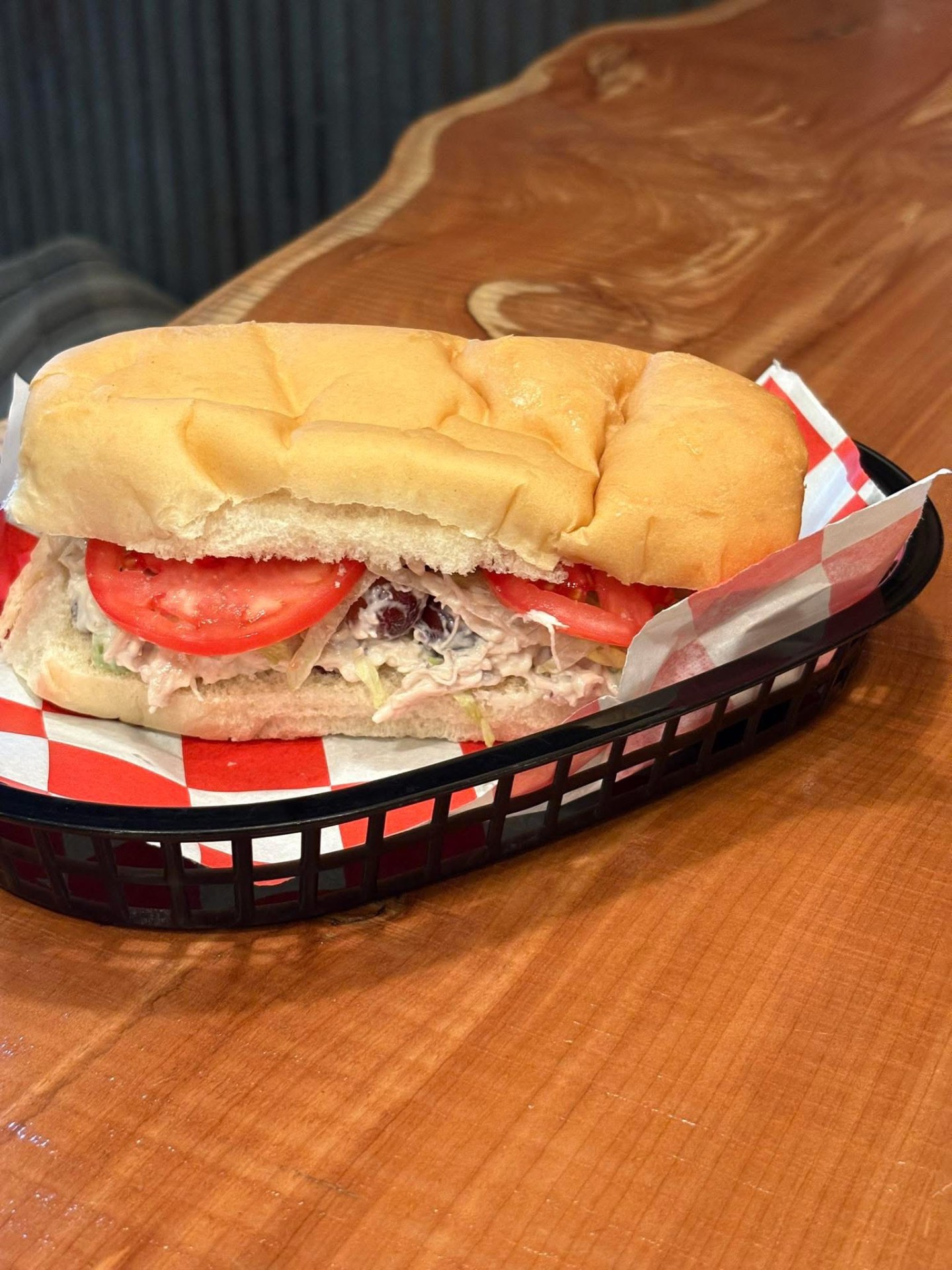 Turkey cranberry sub